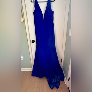 Royal Blue Evening Gown